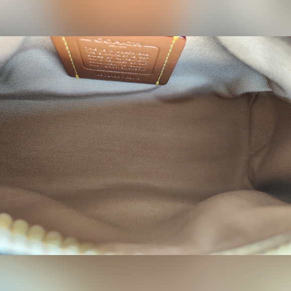 Coach Nolita Mini Barrel Bag In Chalk White - Picture 14 of 16